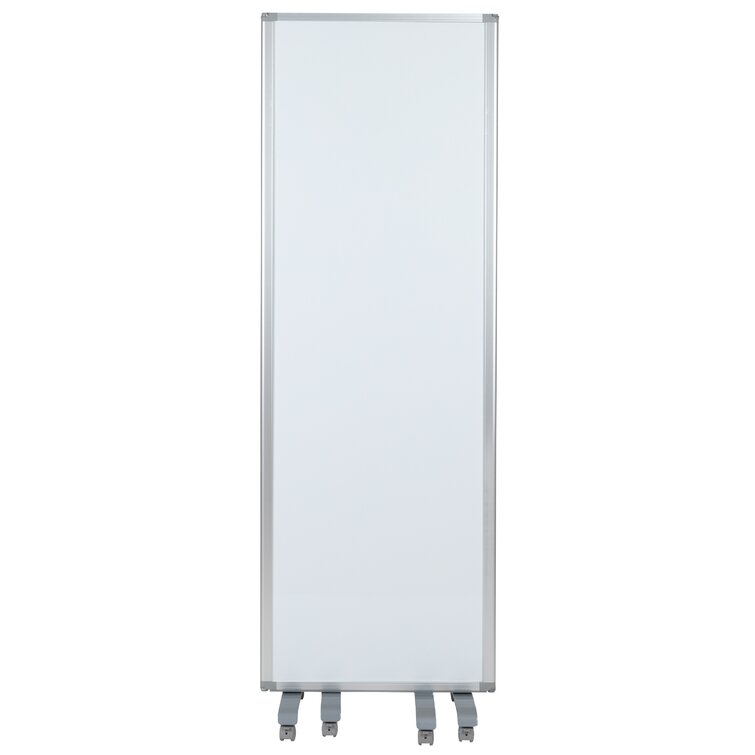  Luxor Mobile Dry Erase Double-Sided Magnetic Whiteboard with  Aluminum Frame and Stand - 24W x 36H : Office Products