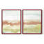 «Blush Sunrise I», reproduction encadrée de qualité supérieure - prête à être accrochée - aucun clou requis - aucun clou requis-108019901-108019903