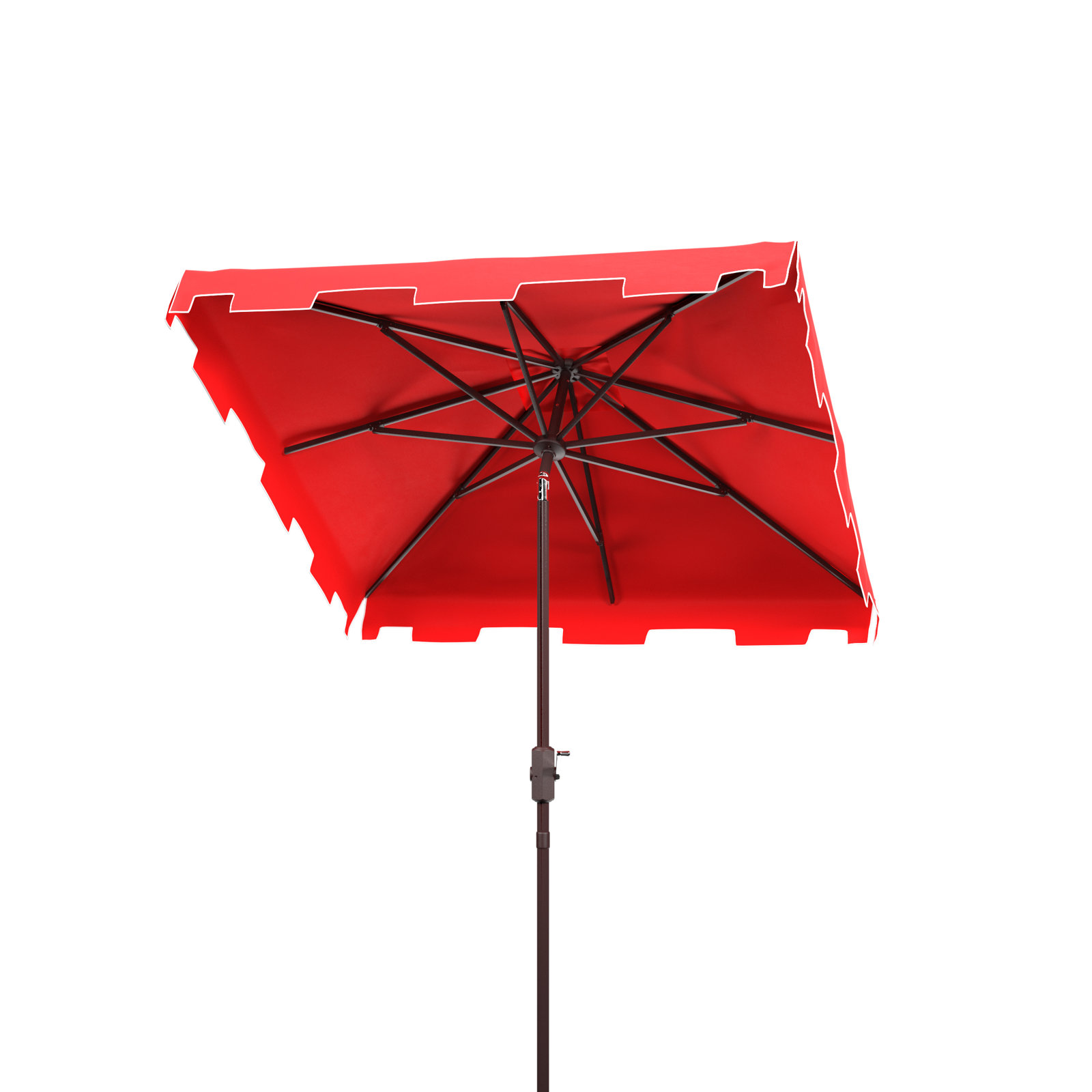 Towerside 90'' Outdoor Umbrella, Red