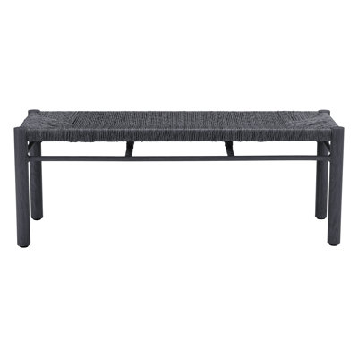 47.2" Iska Outdoor Dining Bench 