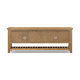 Dalton Media Console-Aged Natural Oak