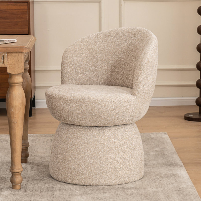 Chaise de salle à manger Allis Boucle, Avoine