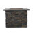 SQUARE MGO FIRE PIT - 40000 BTU.