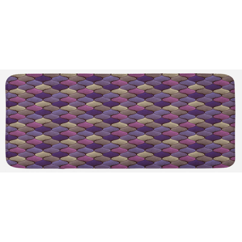 Modern & Contemporary Synthetic Kitchen Mat