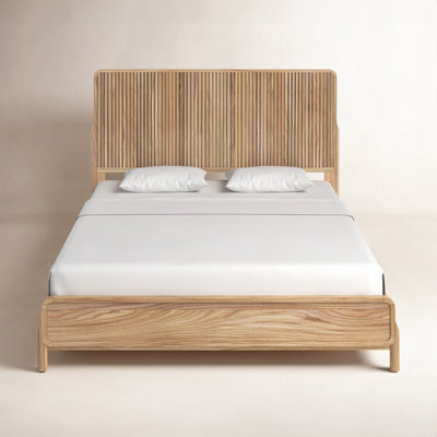 Luthien Solid Wood Platform Bed