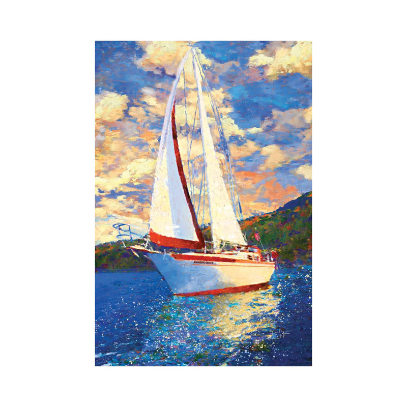 Amazing Grace 1 Piece Wrapped Canvas Painting, 20.32 cm H x 30.48 cm W
