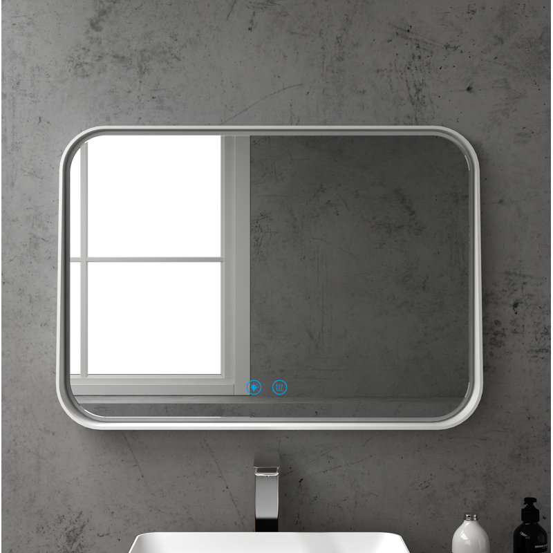 Miroir de salle de bain Nautilus, White