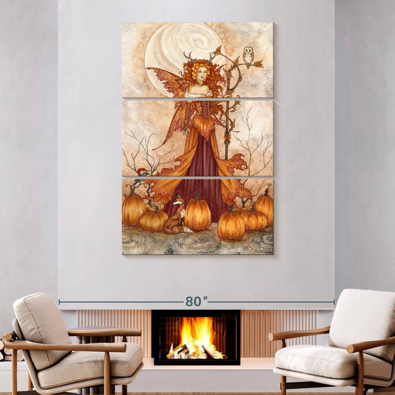 Pumpkin Queen, 74" H x 48" W