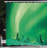 Union Rustic Aurora Borealis Shower Curtain Icy Pine Tree Fern Green-820055421