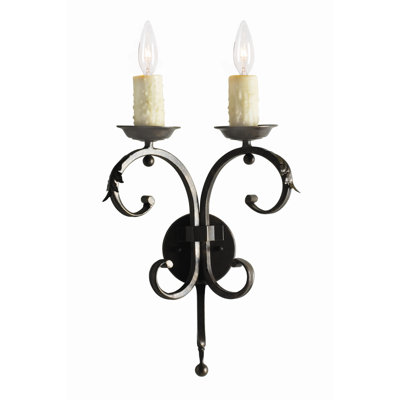Andorra 2 - Light Candle Wall Light