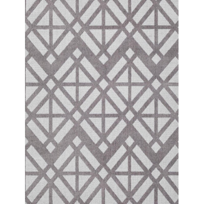 Urbano Geometric Area Rug in Gray