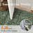 Ladonya Vintage Washable Green Area Rug with Non-Slip Backing-112454746