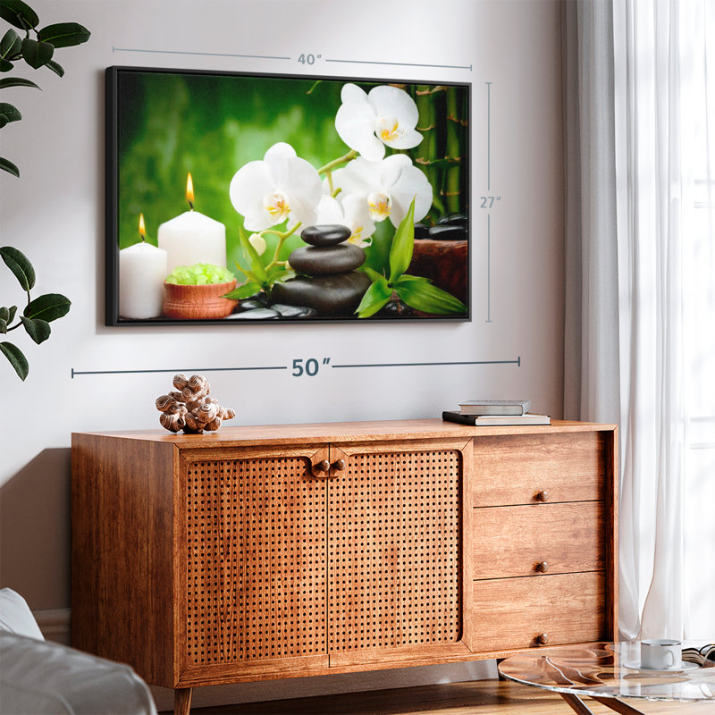 Spa Canvas Print, 27" H x 40" W