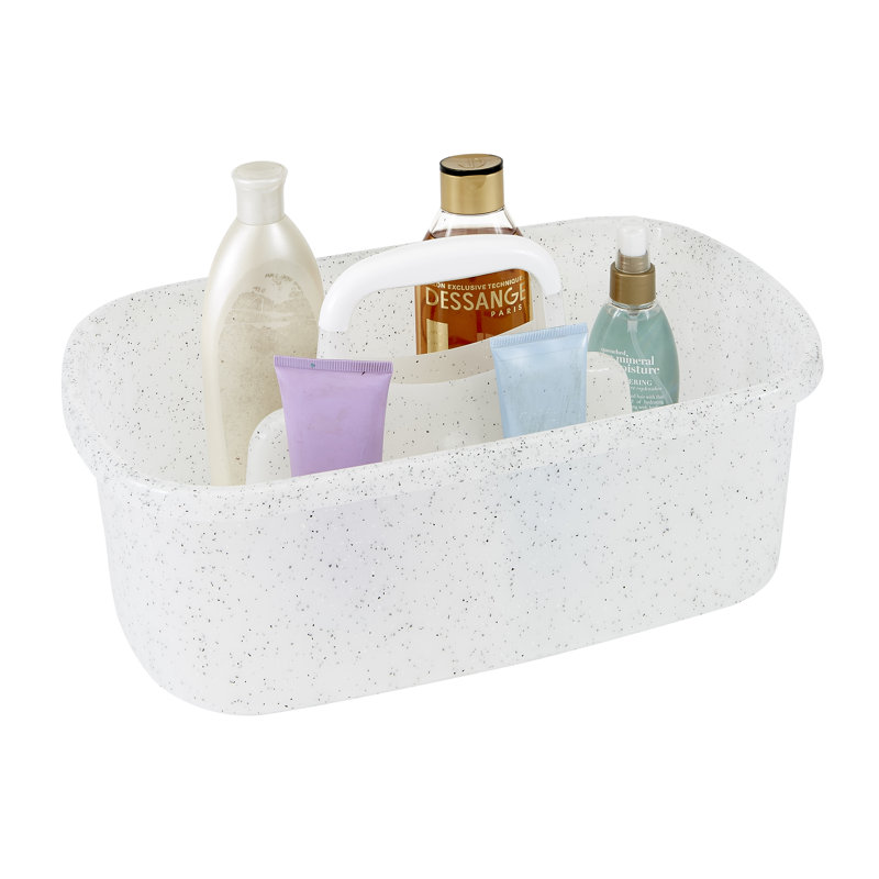 Portable Shower Caddy, White