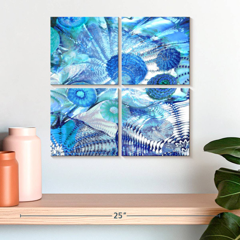 Underwater Perspective II, 18" H x 18" W