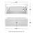 Grayley 66'' x 30'' Soaking Acrylic Bathtub-99459484-99459486
