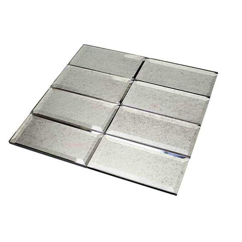 Paris Gray Beveled 3X6 Mirror Tile