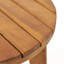 Table d'appoint en bois 16 po au fini rustique, texture rustique, structure