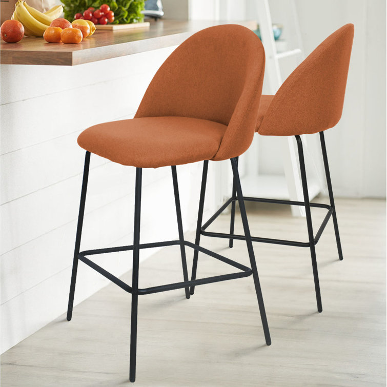 Ballance 25'' Upholstered Low Back Counter Stool