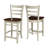 Counter Height Extendable Solid Wood Dining Set-70495535-67339888