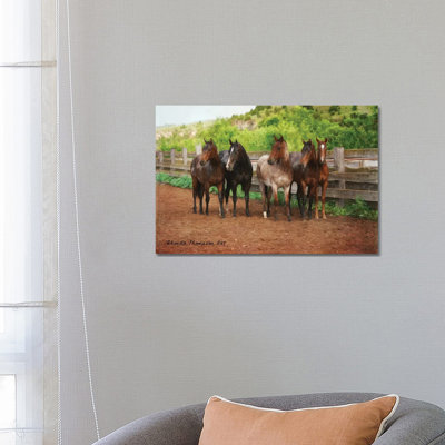 Band Of Brothers by Rhonda Thompson - Wrapped Canvas Print