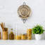 Mounted Metal Collectible Plate Holder Display Rack Wall Décor