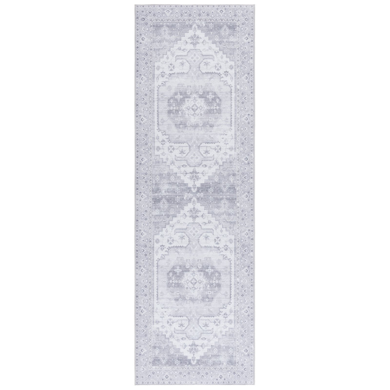 Shaelan Performance Machine Washable Oriental Rug, Runner 2'6" x 8'