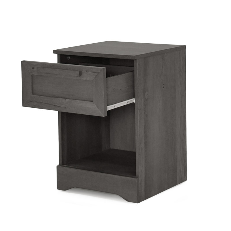 Table de chevet Delaney, Gris