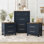 Ensemble de 3 tables de chevet et commode Lonegan
