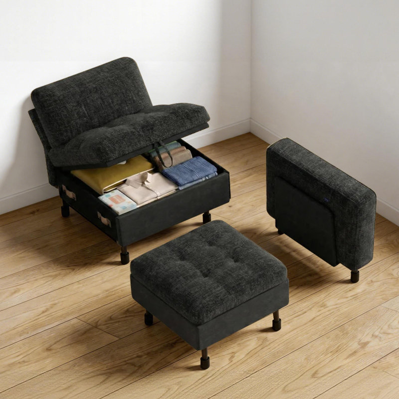 KB-S24-CN1-BK-1PL-ST-V2, Chenille noir