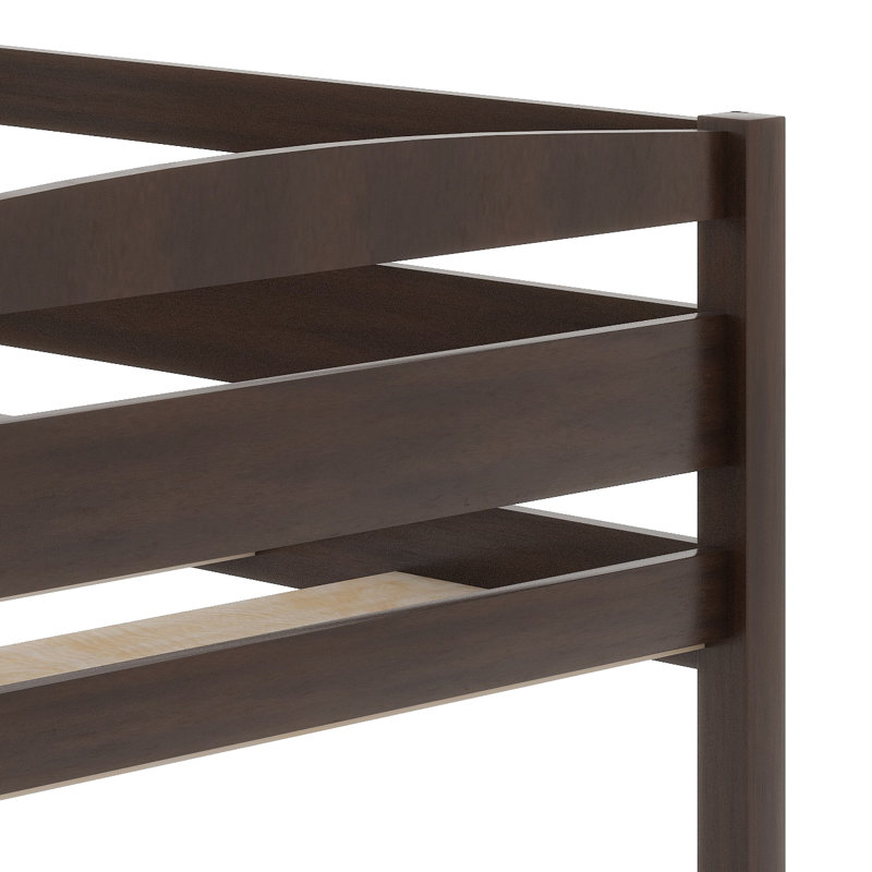 Imaad Slat Bed, Espresso