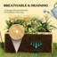 Jardinières en bois multifonctionnelles avec treillis, style rustique pour le jardin
