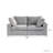 Kenda Tenia 80'' Linen Slipcovered Modular Sofa-2114118480