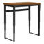 Bureau d'ordinateur, bureau personnel, debout, réglable, L 48 po, travail, ordinateur portable, métal stratifié, contemporain, moderne-765523576-765523842