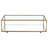 Flodie Glass Top Coffee Table