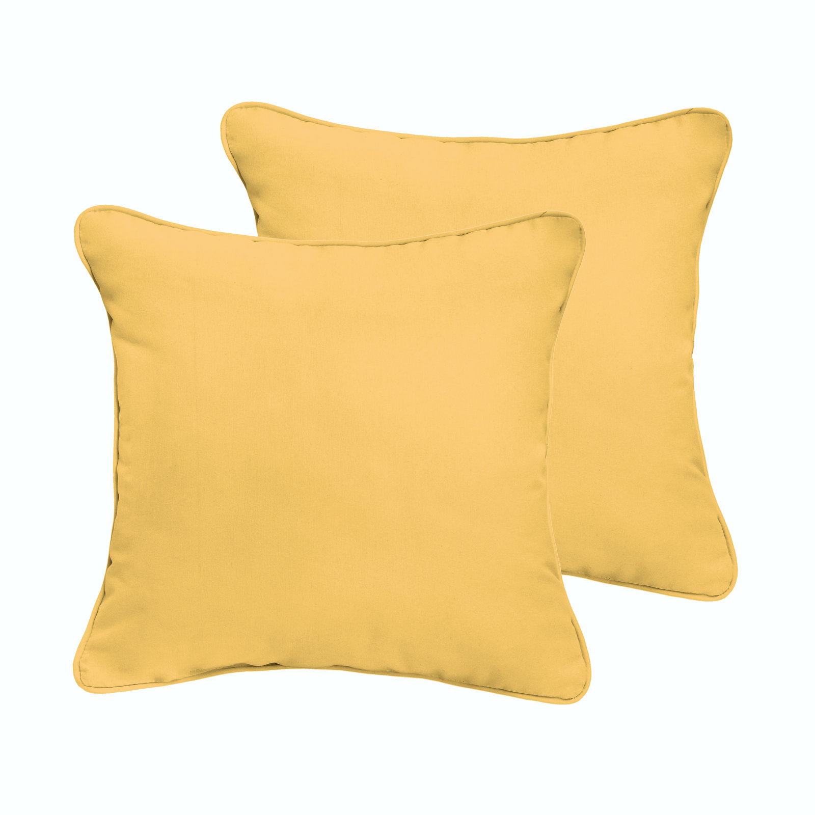 Erika Throw Pillow, 16"H x 16"W, Canvas Sunflower