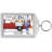 Personalized Friendly Folks Auto Mechanic - Male Rhinestone Bordered Key Chain-106952760