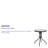 Amlie 23.75" Round Tempered Glass Metal Table with Smooth Ripple Design Top-1556893403