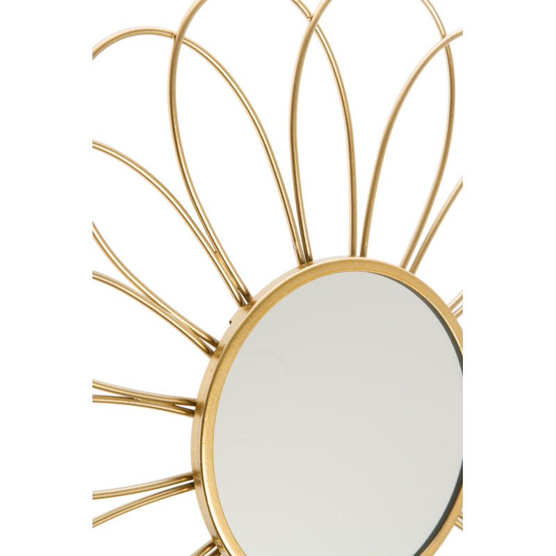 Coomer Metal Flat Wall Mirror