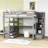 Helmuts Kids Loft Bed with Drawers-393009060-393009058