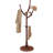 Wooden Coat Rack With 11 Hooks,freestanding Tree Stand With 42cm Round Base