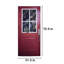 Figurine de couverture de porte d'Halloween