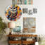 Horloge murale colorée, horloge murale 12 po