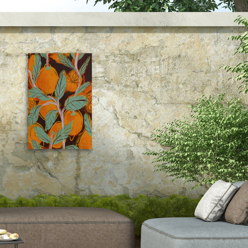 Treechild Fruity Tree Outdoor  Canvas, H 30 po x l 47 po