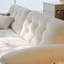 Coussin de canapé modulaire en chenille blanc Fourseat-99954869-99954868