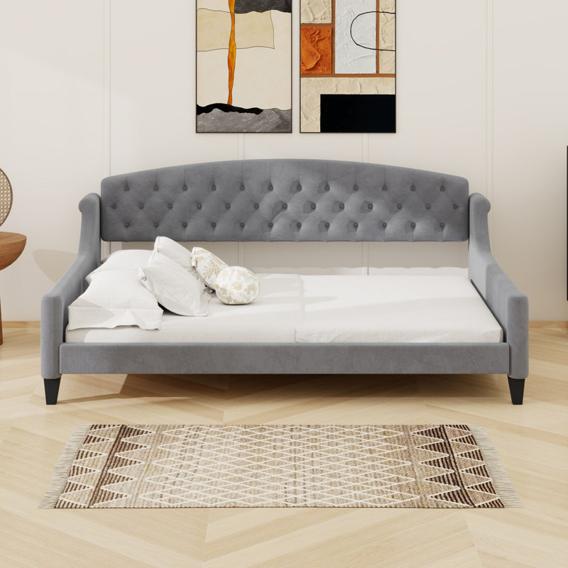 Lit de jour Modern Luxury, gris