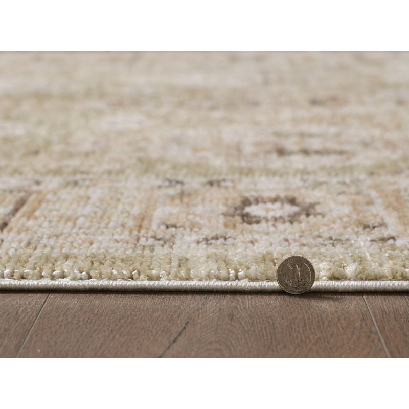 Mira Portia Machine Woven Performance Area Rug - Sage - 5' x 7'10", 5' x 7'10"