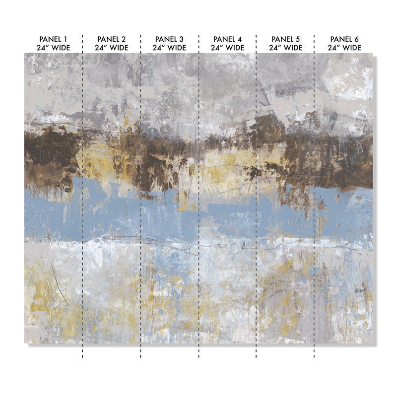Murale horizon d’horizon lake, l 120 po x L 144 po