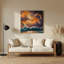 Sports Kiteboarding Grey Metal Wall Art-1207082650