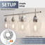 Éclairage pour meuble-lavabo Siordia-479210311-512460350-512460349